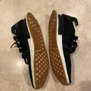 Adidas boost black gum bottom size 13